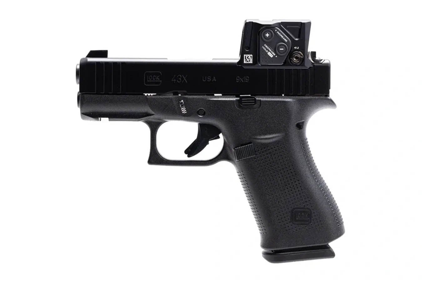 Glock 43X MOS 9mm Pistol with Aimpoint COA Optic (LE)
